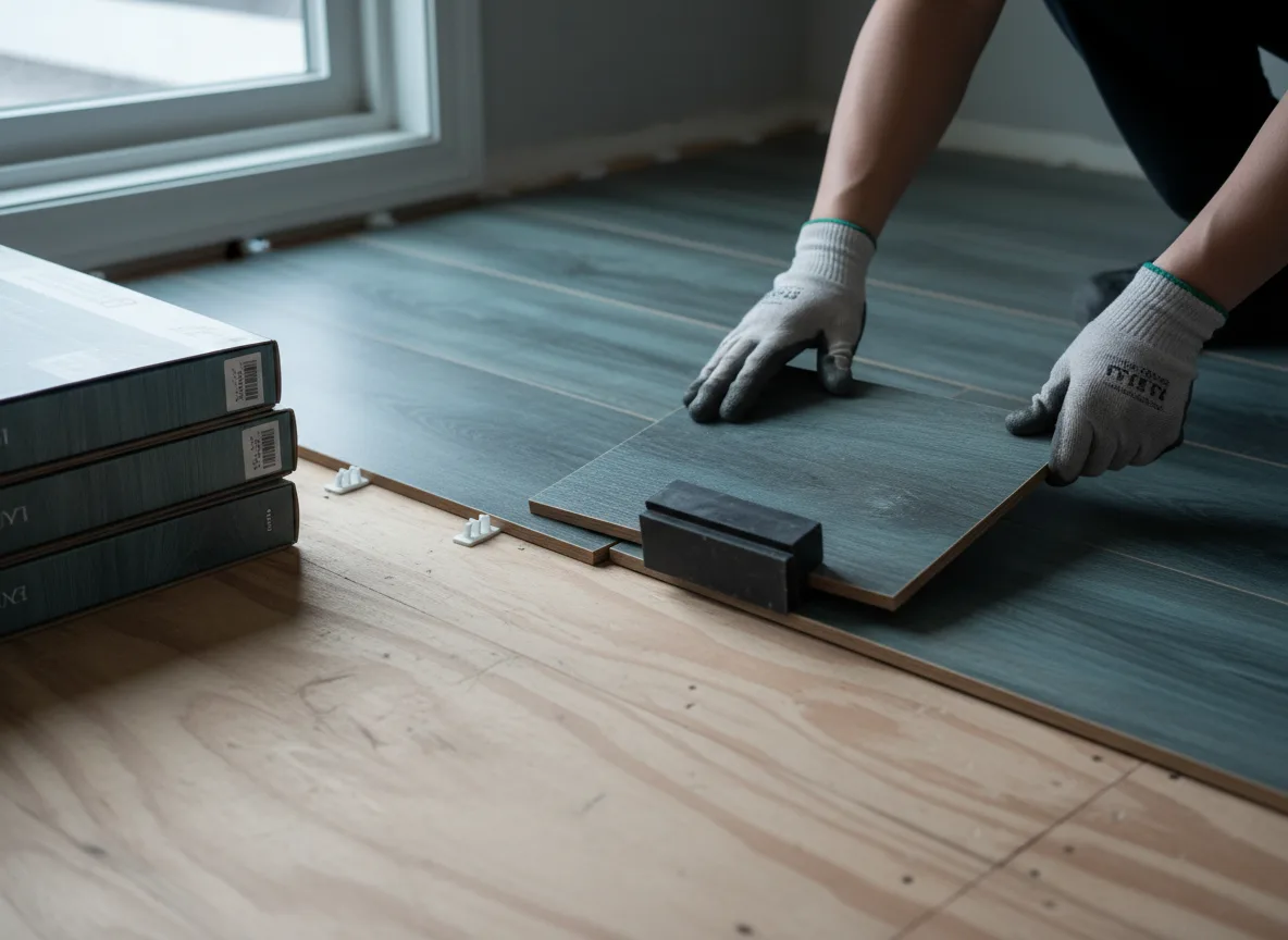 Luxury Vinyl Plank Installation company in Montour, IA